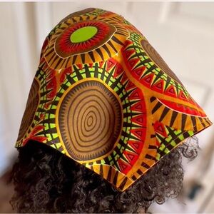 Vibrant Patterned Headscarf
